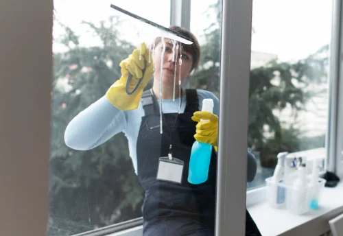 Nettoyage de vitres intérieures et extérieures à Cintray